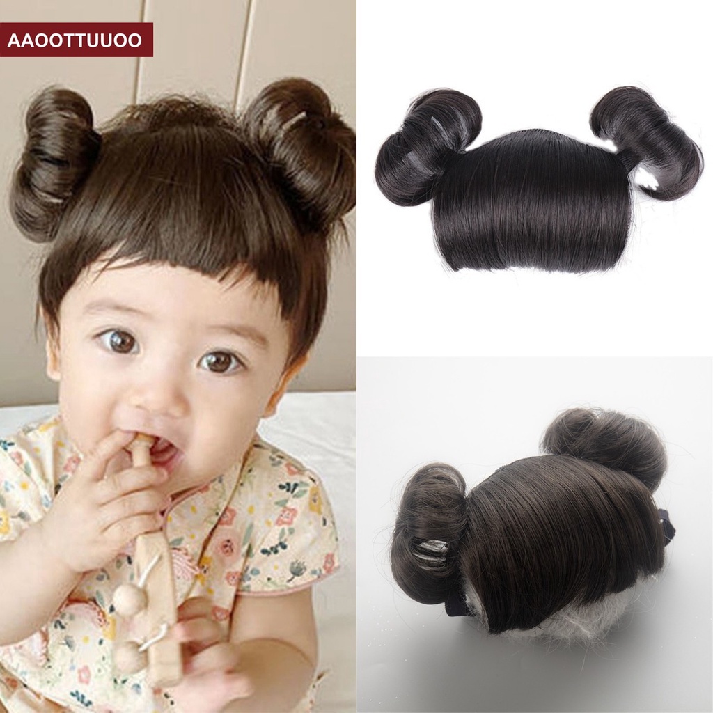 Tóc Giả Bện Xinh Xắn Cho Bé Gái