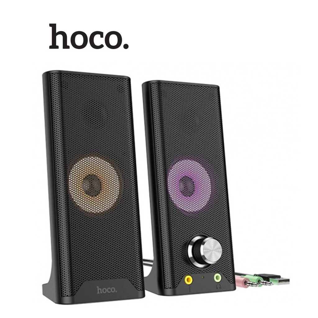 Loa Máy Tính Hoco DS30 / DS32 Plus chính hãng, Tích Hợp Đèn Led Âm Thanh - Loa máy tính (PC, Laptop, Macbook)