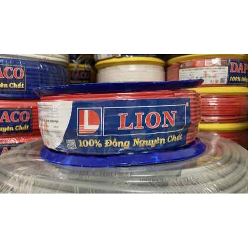 100 mét dây điện đơn mềm 4.0 LION