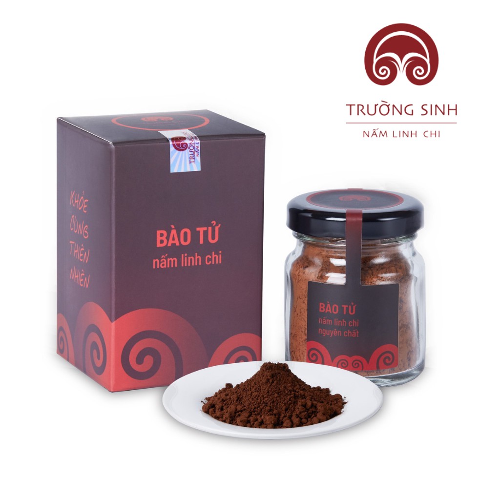 Bào tử nấm linh chi Trường Sinh Phúc Thọ hũ 15gr