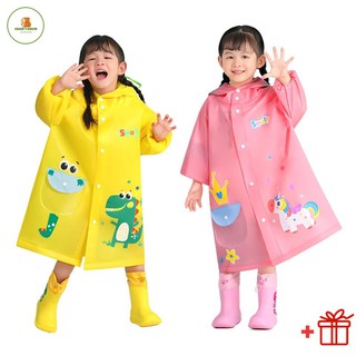 ÁO MƯA HÌNH KHỦNG LONG, KỲ LÂN CỰC ĐÁNG YÊU CHO BÉ TRAI VÀ BÉ GÁI