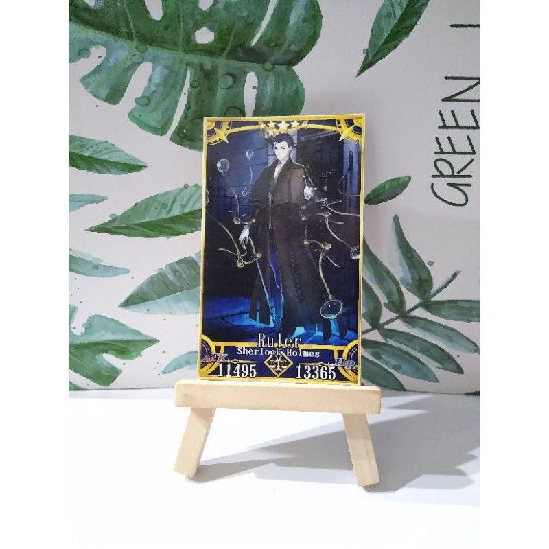 Thẻ bài custom card bánh xốp anime Fate/Grand Order FGO để sưu tầm tự chọn Sherlock Holmes