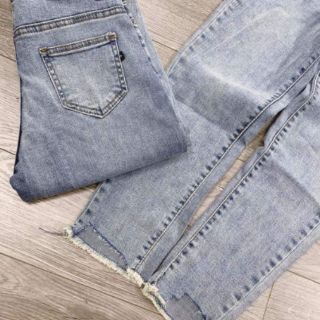 Combo 2 Quần bò  baggy nữ