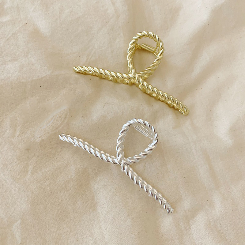 Kẹp Tóc Họa Tiết Hình Học Đơn Giản Thời Trang Cho Nữ (Hairclips)