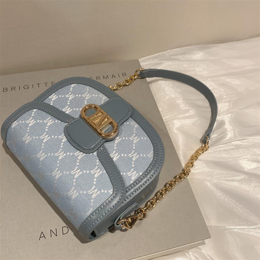 Túi kẹp nách caro túi đeo vai nữ Waltz túi đeo chéo dây xích túi da