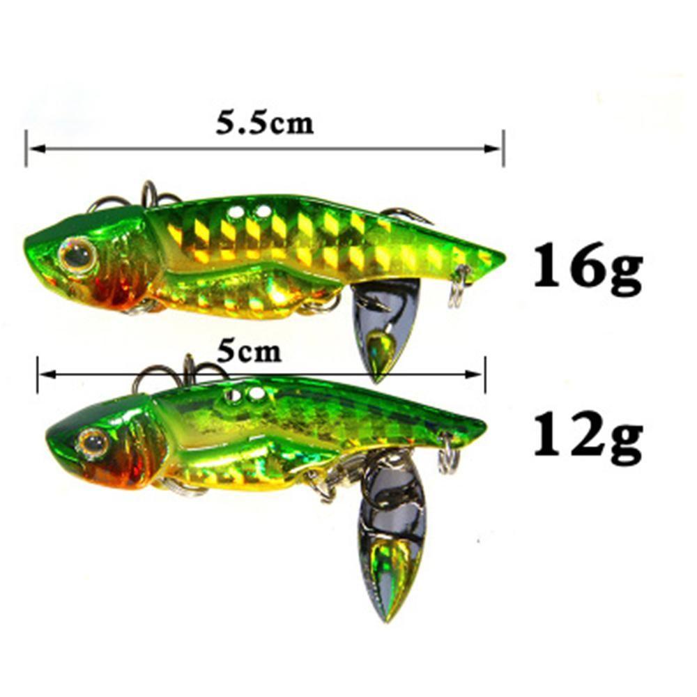 SUYO Mồi Giả Câu Cá 3D Bằng Kim Loại 12g / 16g
