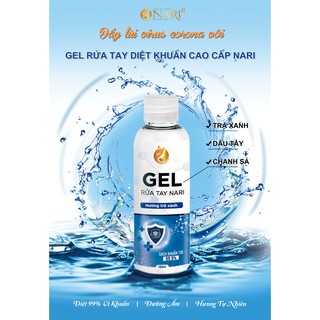 [Hàng Có Sẵn] Nước rửa tay Gel Rửa Tay Khô Diệt Khuẩn 99% NaRi 100ml