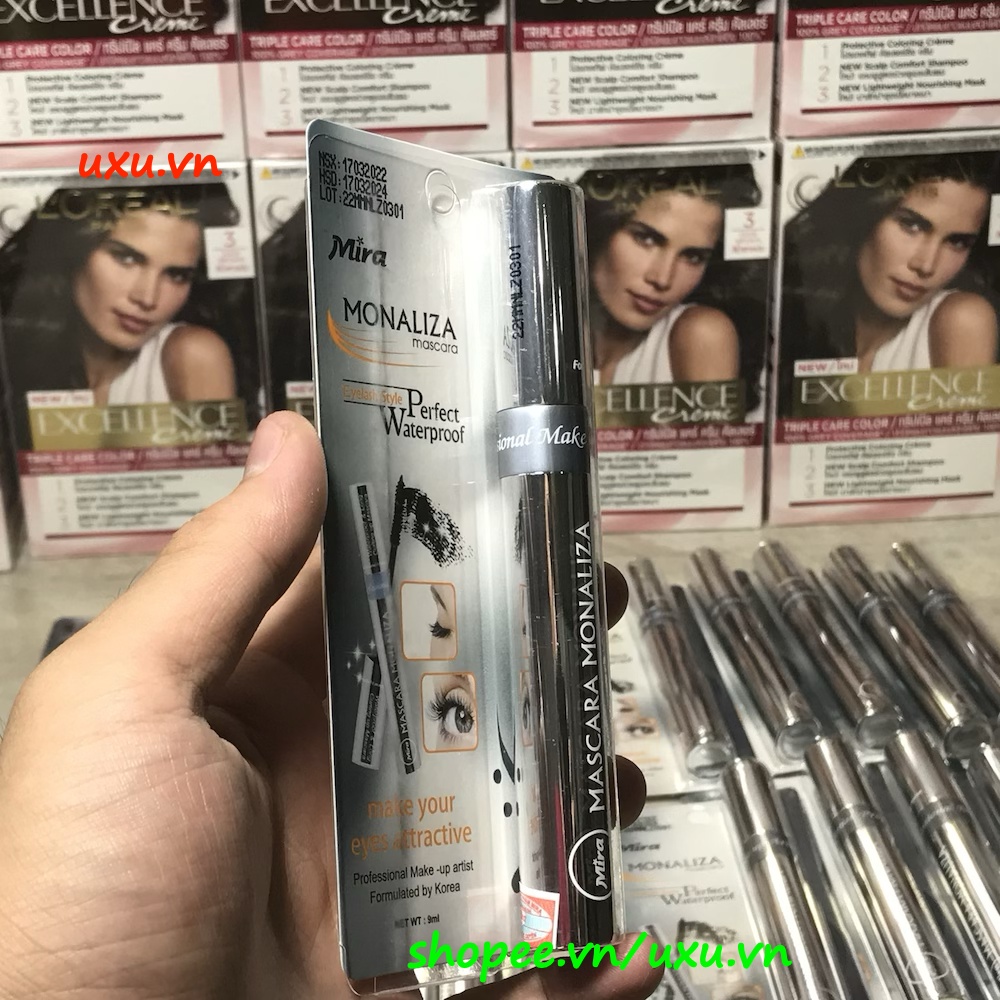 Mascara 9Ml Mira Monaliza Làm Dài Và Cong Mi Không Lem, Không Trôi, Với uxu.vn Tất Cả Là Chính Hãng.