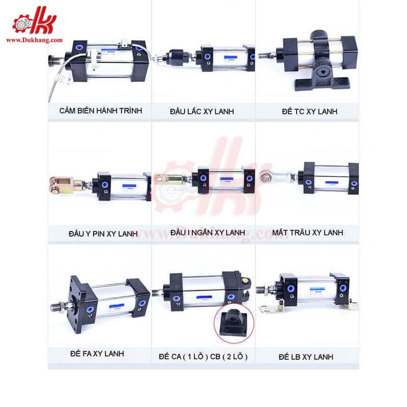 Đầu I xi lanh hơi SC