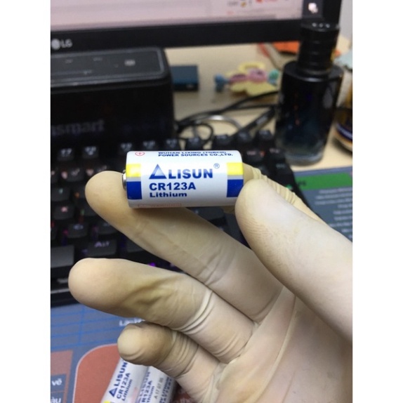 Pin CR123A 3V Lithium CR123A 3V Hãng Lisun  Pin CR123A dùng cho máy ảnh film và máy ảnh instax mini - PinChinhH