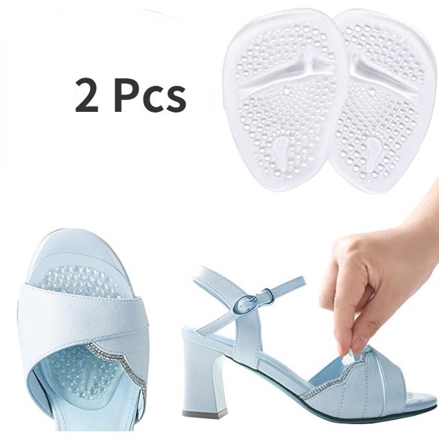 Miếng Đệm Silicone Lót Giày Cao Gót Chống Trượt Giảm Đau Có Thể Tái Sử Dụng