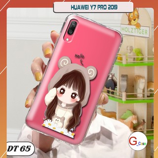 Ốp lưng dẻo trong in hình cho Huawei Y7 Pro 2019