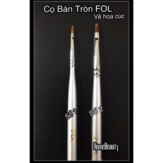 CỌ BẢN TRÒN FOL (Cọ Hoa Cúc Fol )