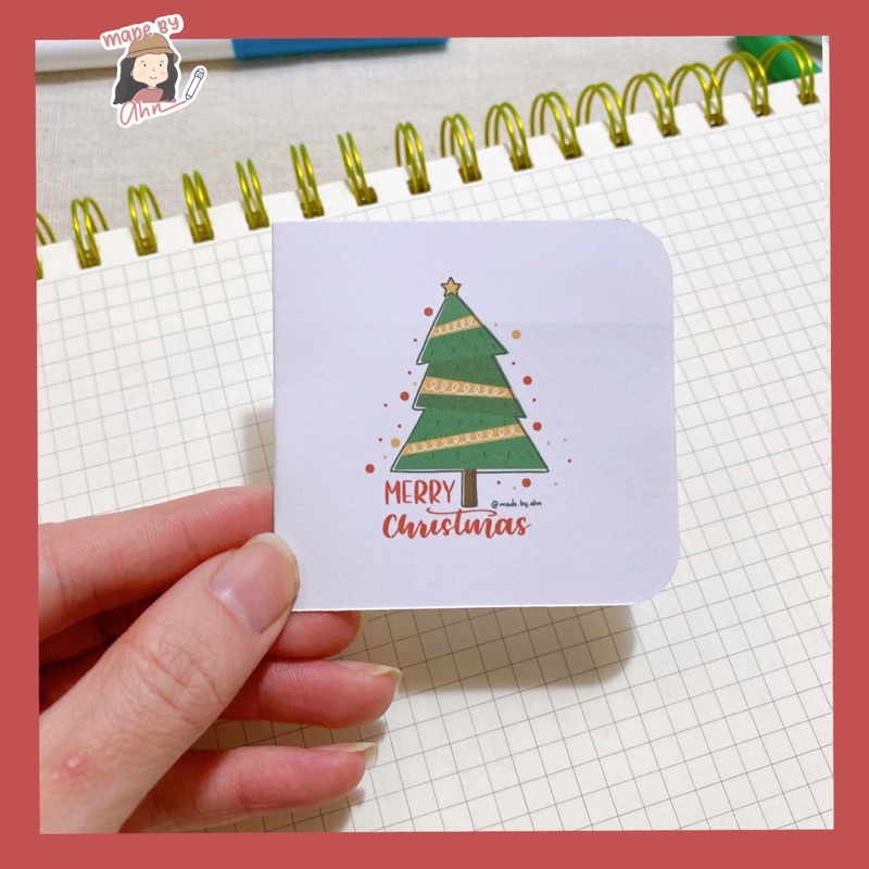 Thiệp giáng sinh - Thiệp Noel - MADE BY AHN thiết kế