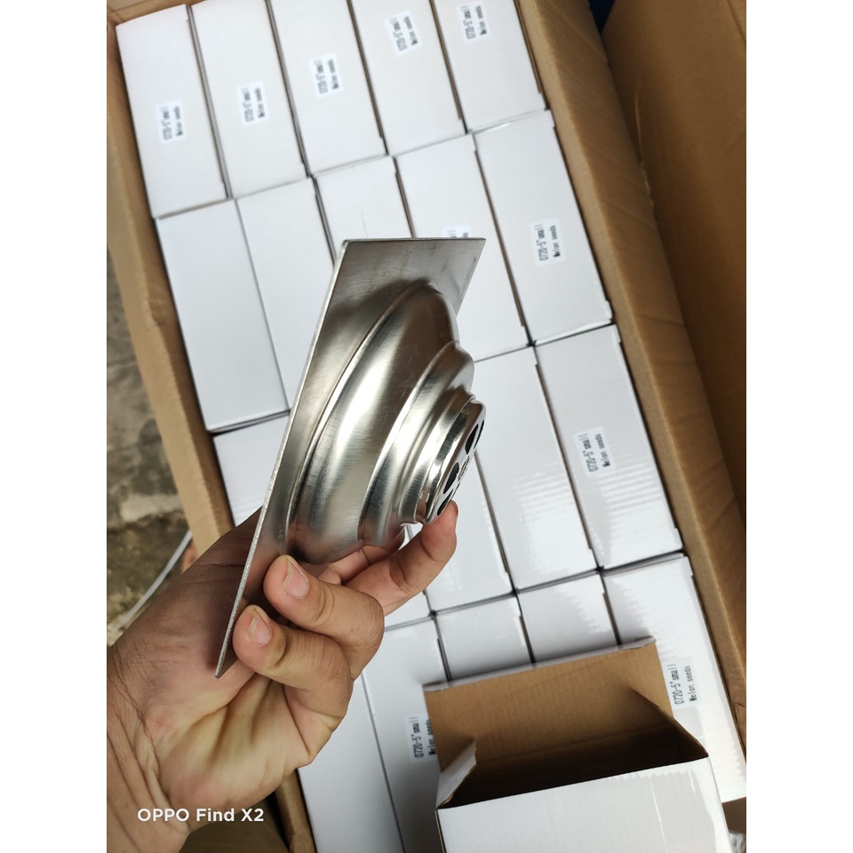 Phễu thoát sàn lược rác Hố Ga Thoát Nước Sàn Bằng 100% INOX 304 chống hôi