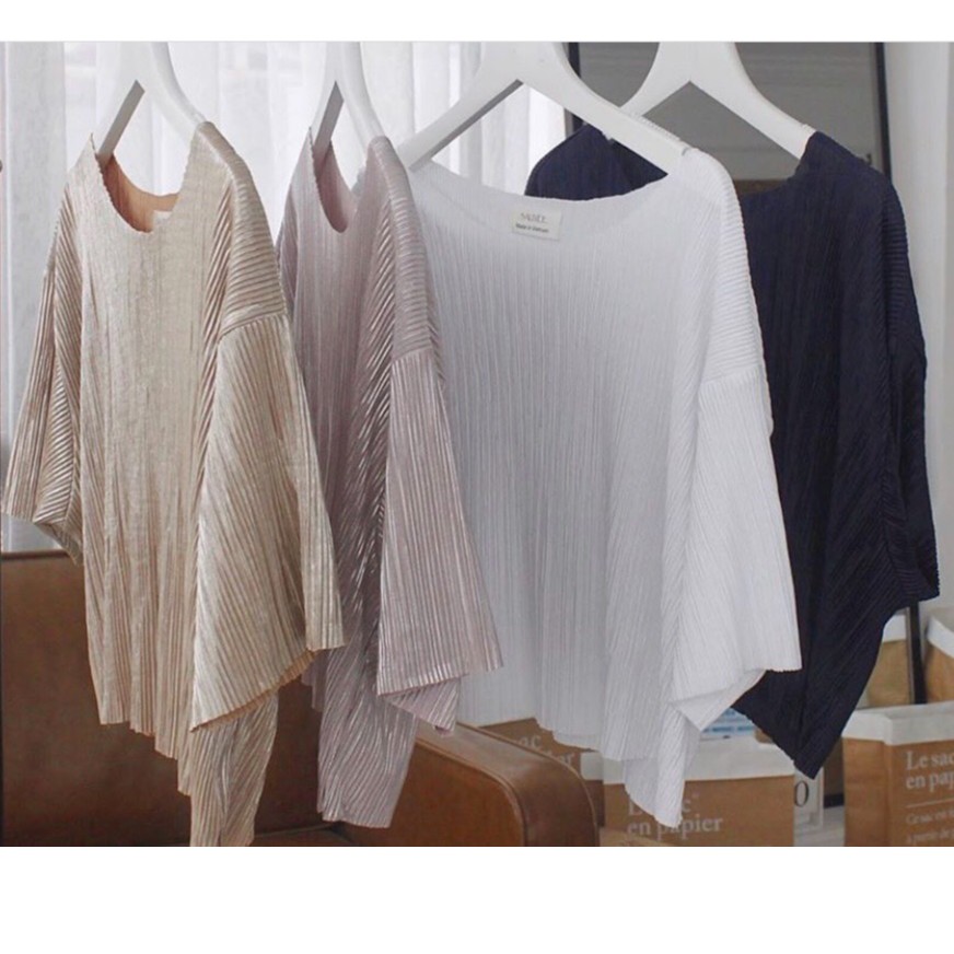 Plated Croptop - Croptop vải dập li - Sauvee s