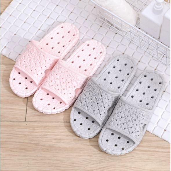 Dép đi trong nhà tắm, nhà vệ sinh, văn phòng nữ nam unisex chống trượt cute cao cấp TINZ|Mã Xhinh