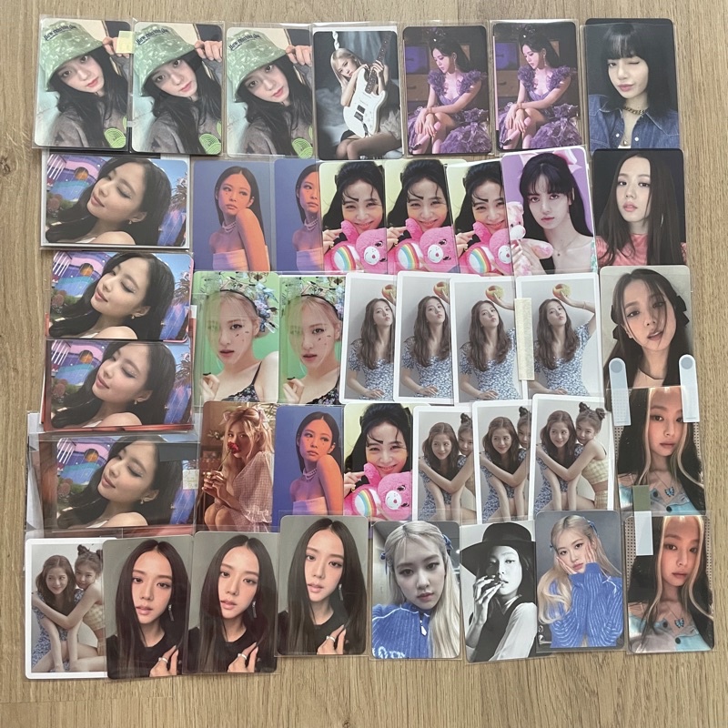 Bộ thẻ hình card chính hãng nhóm nhạc nữ Blackpink