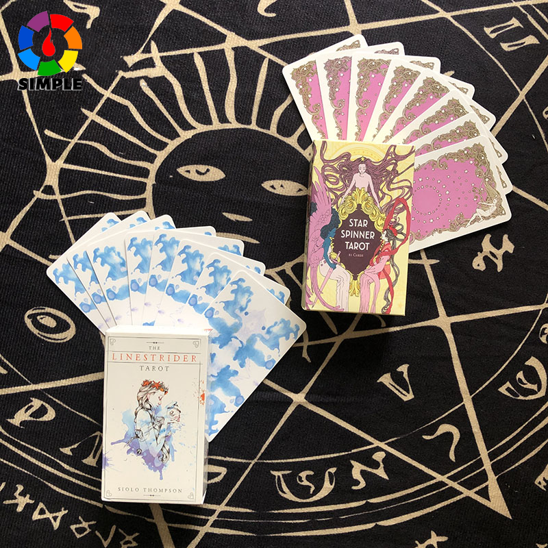 SPINNER Bộ Bài Tarot Chất Lượng Cao Tiện Lợi Dễ Sử Dụng