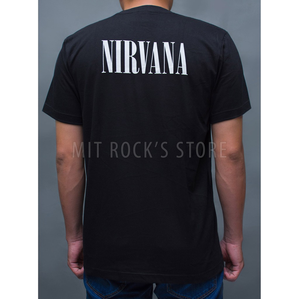 Áo Nirvana - Rock band tee - Áo Rock - Size S, M, L, XL, XXL - Áo Thái Lan