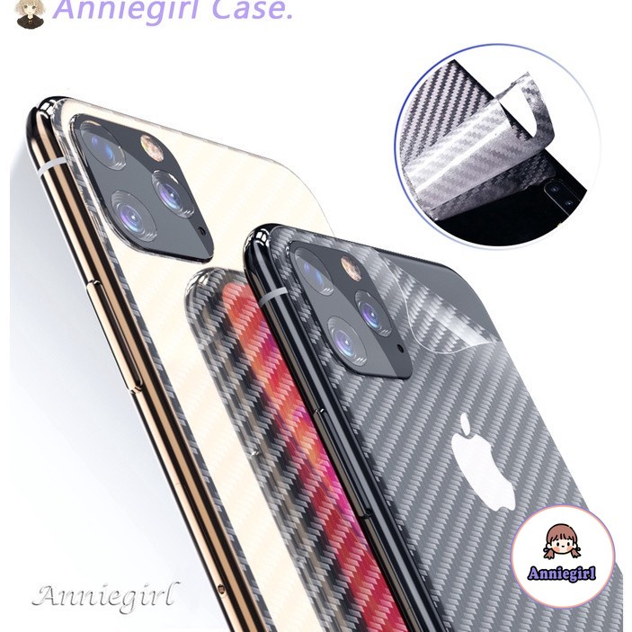 Miếng dán sợi carbon bảo vệ mặt sau điện thoại Iphone 11 Pro Max