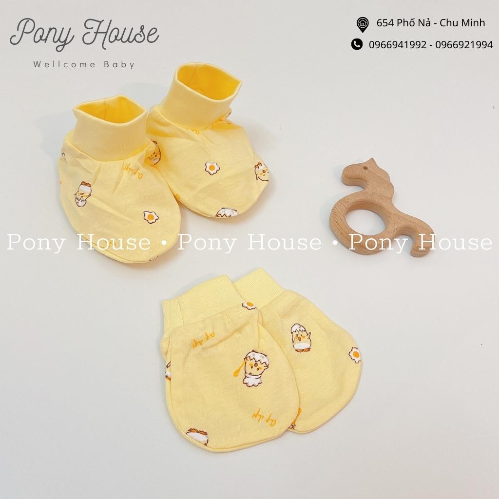 Bao Tay Bao Chân Dokma - Set Bao Tay Chân Sơ Sinh Chất Cotton Mỹ Mềm Mịn Cho Bé Trai, Bé Gái Từ Sơ Sinh
