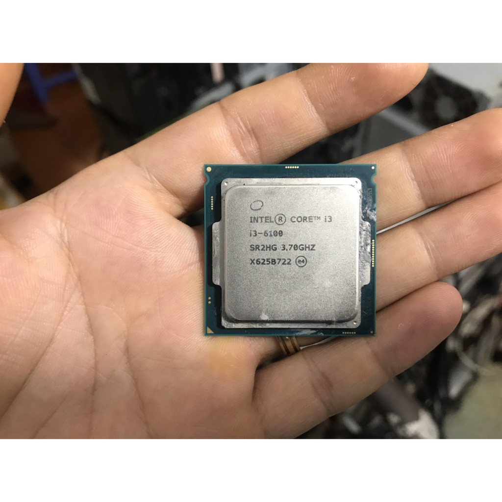 [Sale 9/9] CPU Intel Core i3 6100 socket 1151 v1 cho máy tính pc processor Skylake SR2HG,cpu e5300 - tặng keo tản nhiệt