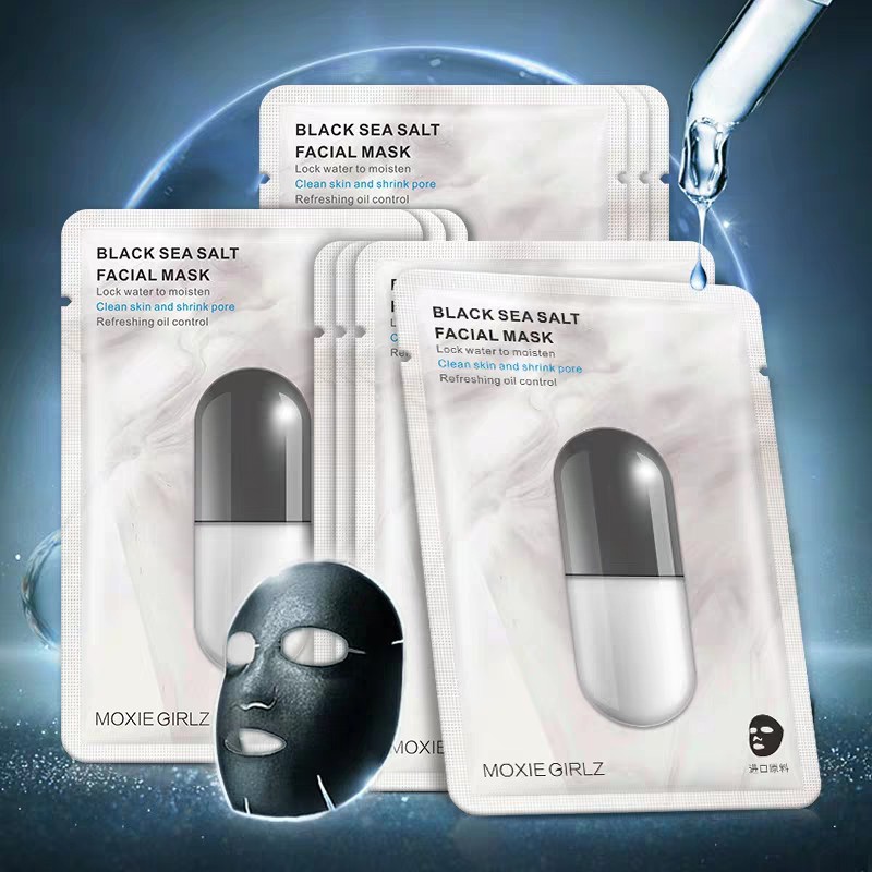MOXIE GIRLZ - Mặt nạ đen detox sạch da muối biển Black Sea Salt Facial Mask