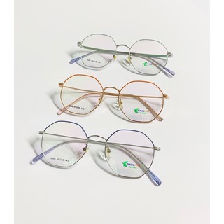 GỌNG KÍNH KIM LOẠI ĐA GIÁC VIỀN KHUNG CHẤT ĐẸP