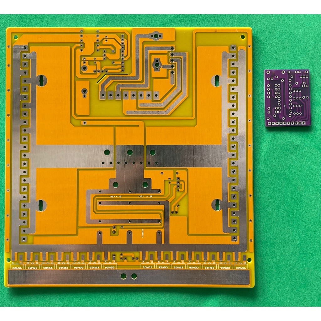 PCB mạch công suất kích điện INVERTER 16 fet lớn biến áp E65 nằm - linh kiện điện tử QUỲNH DIỄN