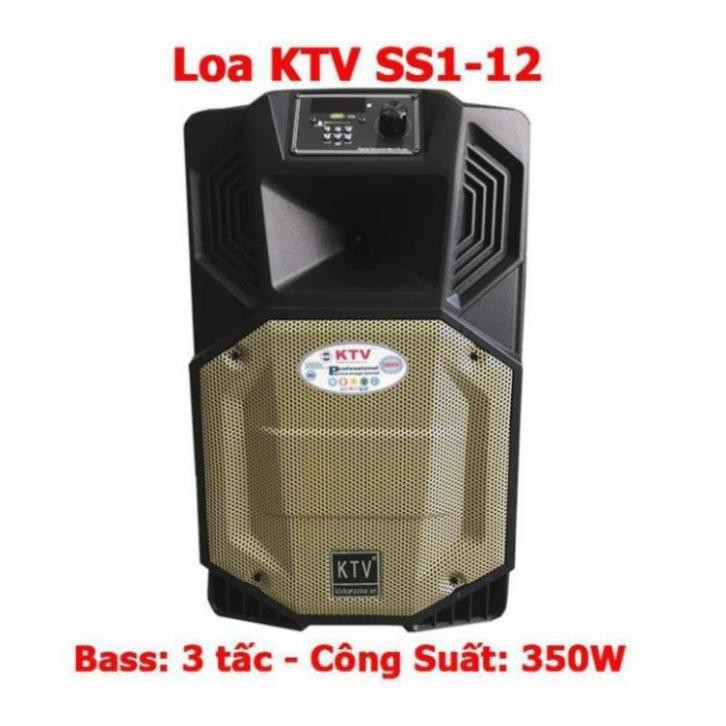 [ GIÁ RẺ ] LOA KARAOKE, LOA KÉO DI ĐỘNG KTV SS1 - 12 (3 Tấc) CỰC HAY