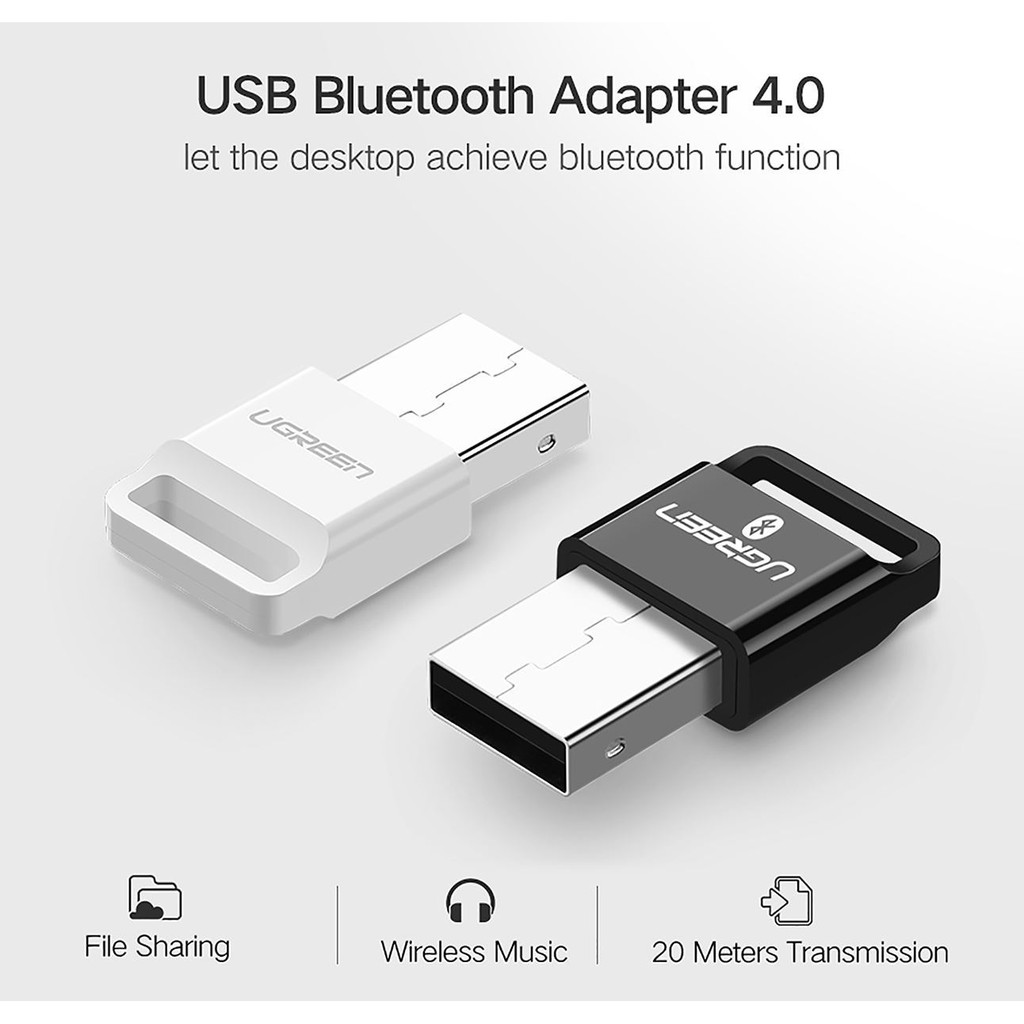 USB Bluetooth Ugreen US192- Kết Nối Không Dây Phím Chuột Tai Nghe Với Máy Tính