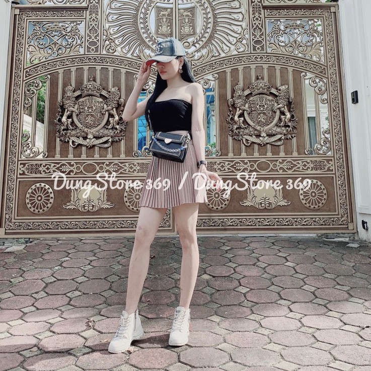 Chân Váy Nữ Ly Nhỏ Cạp Cao Sang Chảnh Siêu Xinh Mới 2021 Freeship,Chân Váy Xếp Ly Lưng Cao Thời Trang Hẹn Hò Cao Cấp Qc | BigBuy360 - bigbuy360.vn