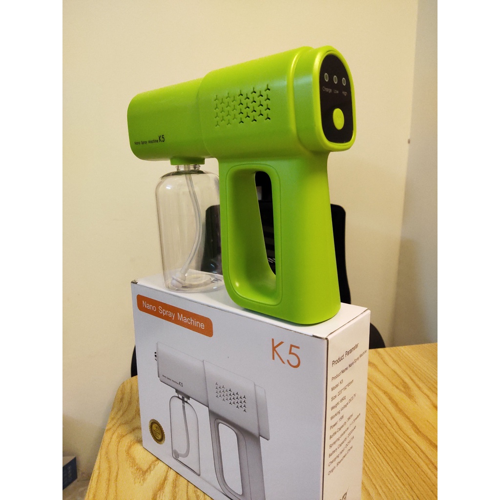 Súng phun khử khuẩn Nano Bạc K5 PRO