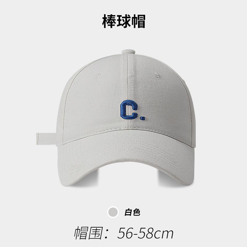 Mũ Lưỡi Trai Thêu Chữ Monogram Cho Cặp Đôi