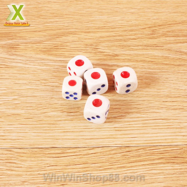 Bộ 5 Xúc Xắc Xí Ngầu Chất Lượng Cao acrylic nguyên bản cỡ 14 ly cao cấp
