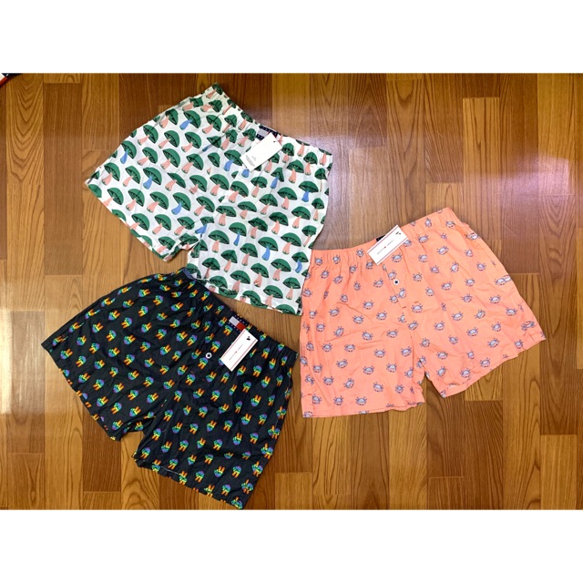 Quần đùi ngủ nam TMy có túi