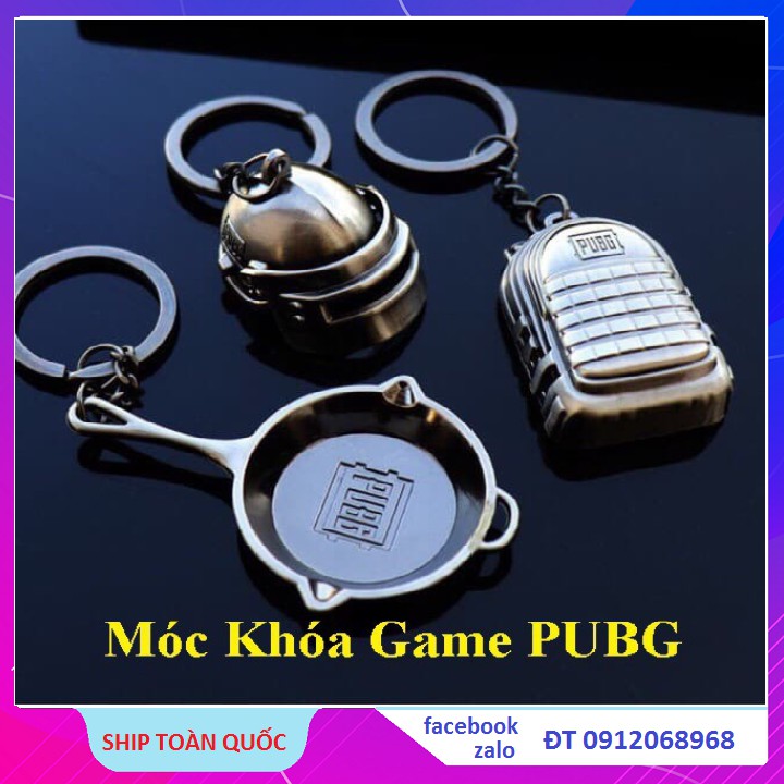 Móc Khoá PUBG, GAME PUBG, Mô Hình Game PUBG Siêu Chất, Cây Đồ 3 PUBG
