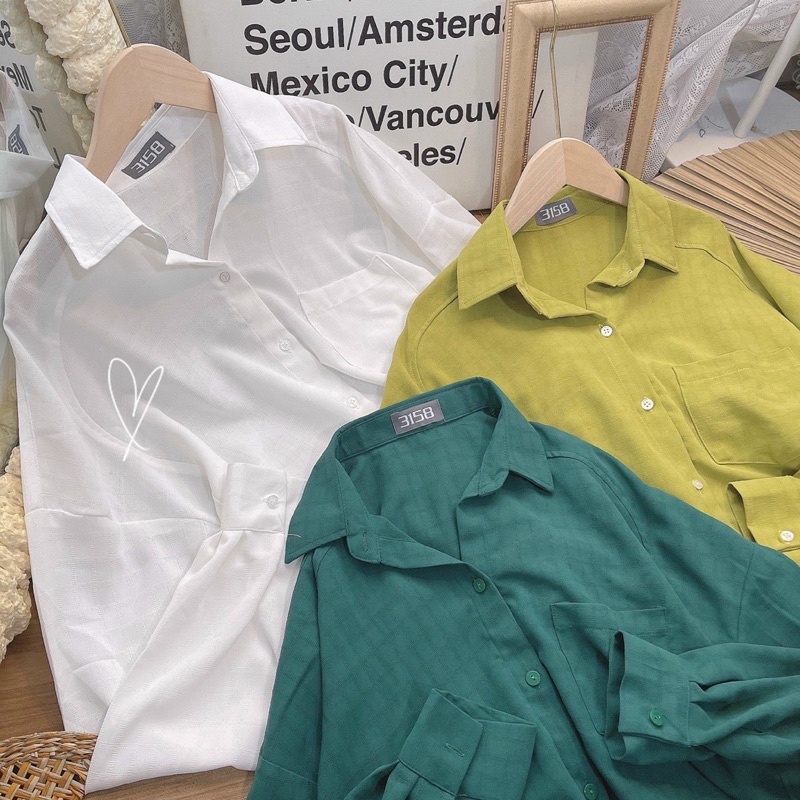 Sơ Mi Rũ mềm ko nhắn