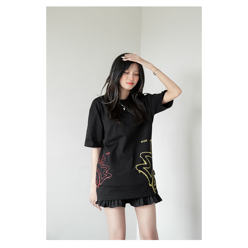 Áo Thun Thời Trang Nam Nữ Tay Ngắn Cổ Tròn Thương Hiệu Y2010 Nguyên Bản 18- Ver42 20662 |YaMe|