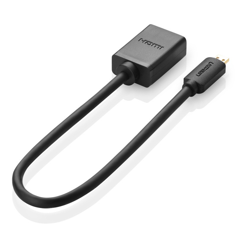 Cáp chuyển đổi micro HDMI to HDMI âm dài 20cm Ugreen 20134