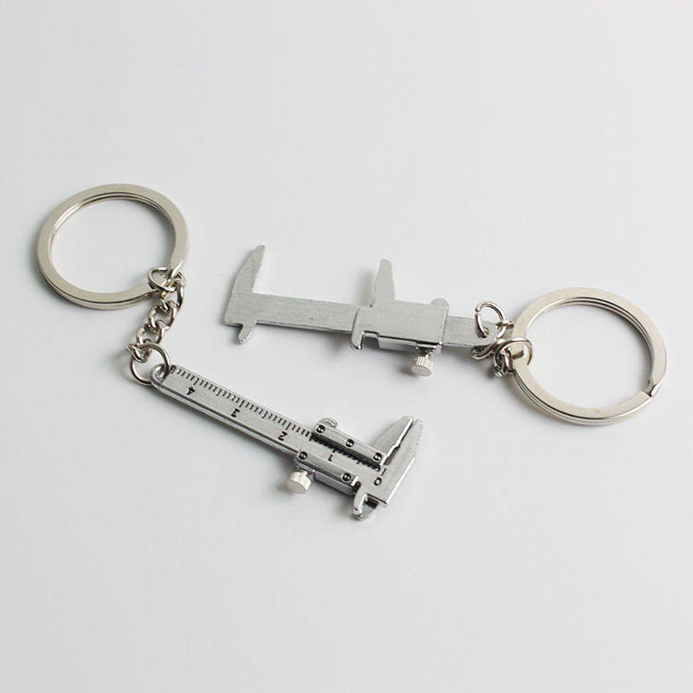 Set 4 Thước Cặp Cơ Mini Kèm Móc Khóa Xinh Xắn