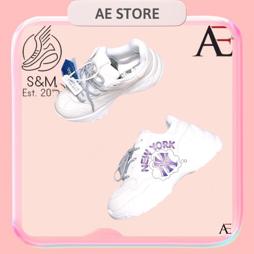 Giày sneaker MLB New York trắng tăng chiều cao, Hot Trend 2021 Full Box , bảo hành 6 tháng | BigBuy360 - bigbuy360.vn