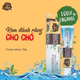 Kem đánh răng hữu cơ Budle Budle cho chó Ecoland Dental