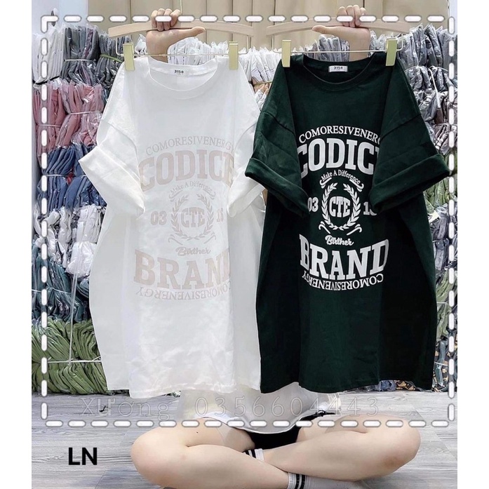 Áo phông CODICE LN12