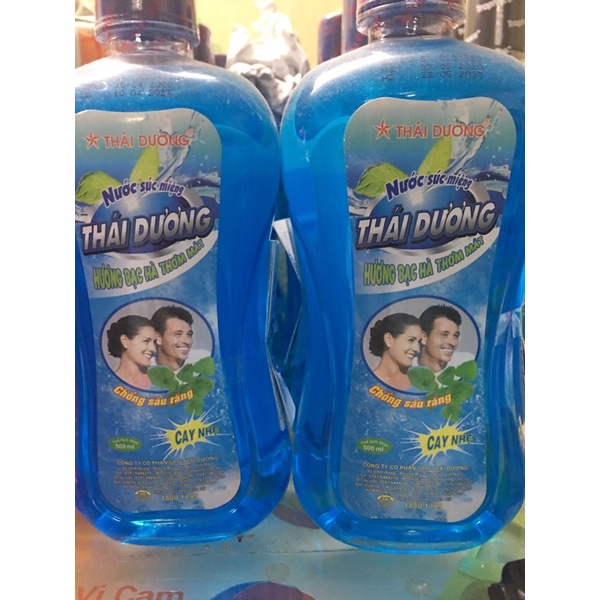 Nước súc miệng Thái Dương 500ml