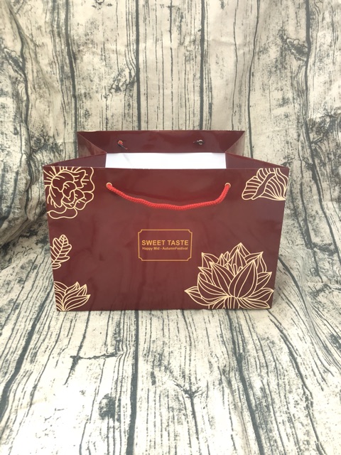 10 túi đựng hộp bánh mica 4 bánh, có thể vừa 2 hộp mica 4 bánh.