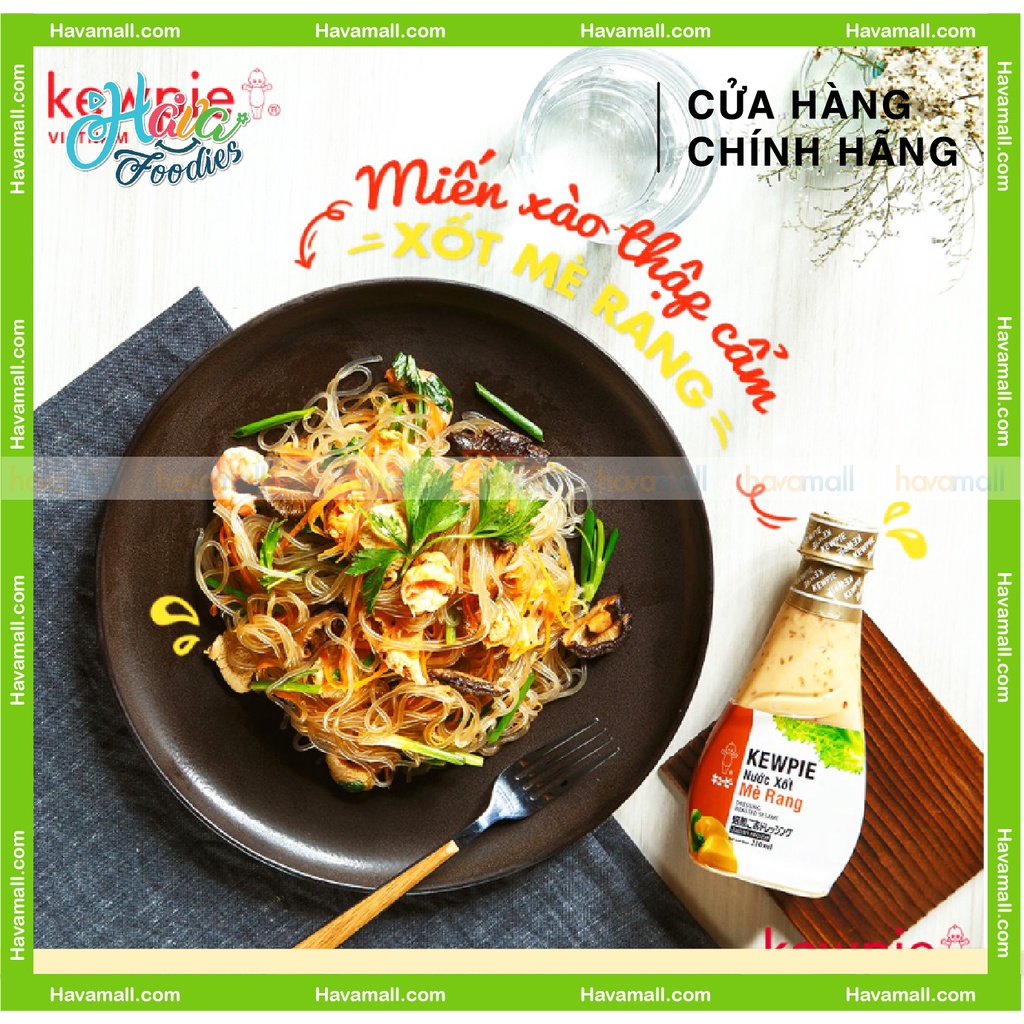 [HÀNG CHÍNH HÃNG] Nước Sốt Mè Rang Kewpie 210ml - Roasted Sesame Sauce