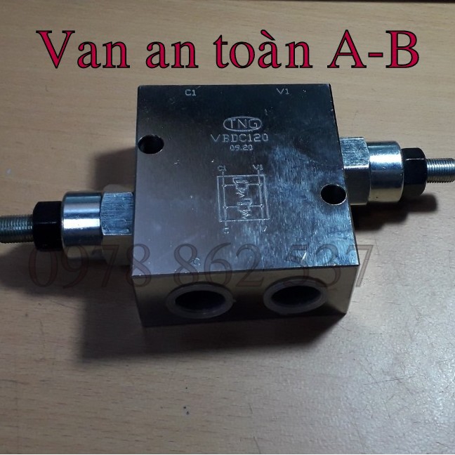 Van an toàn thuỷ lực A-B