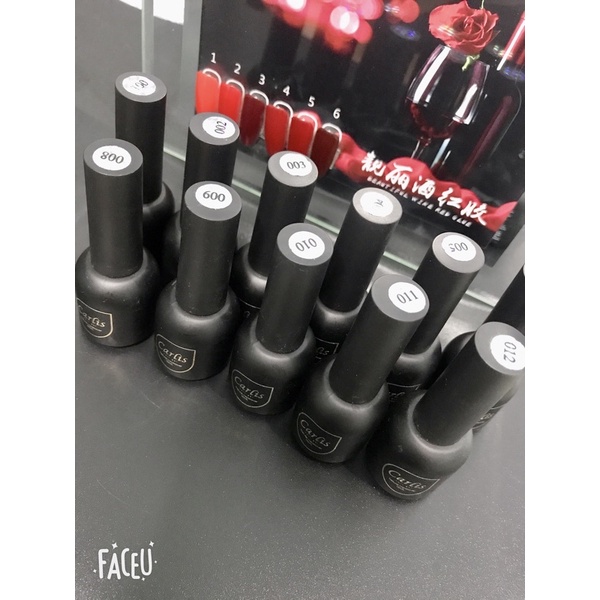 Sơn gel lẻ chai chọn theo màu các loại, sơn thạch sơn móng nail